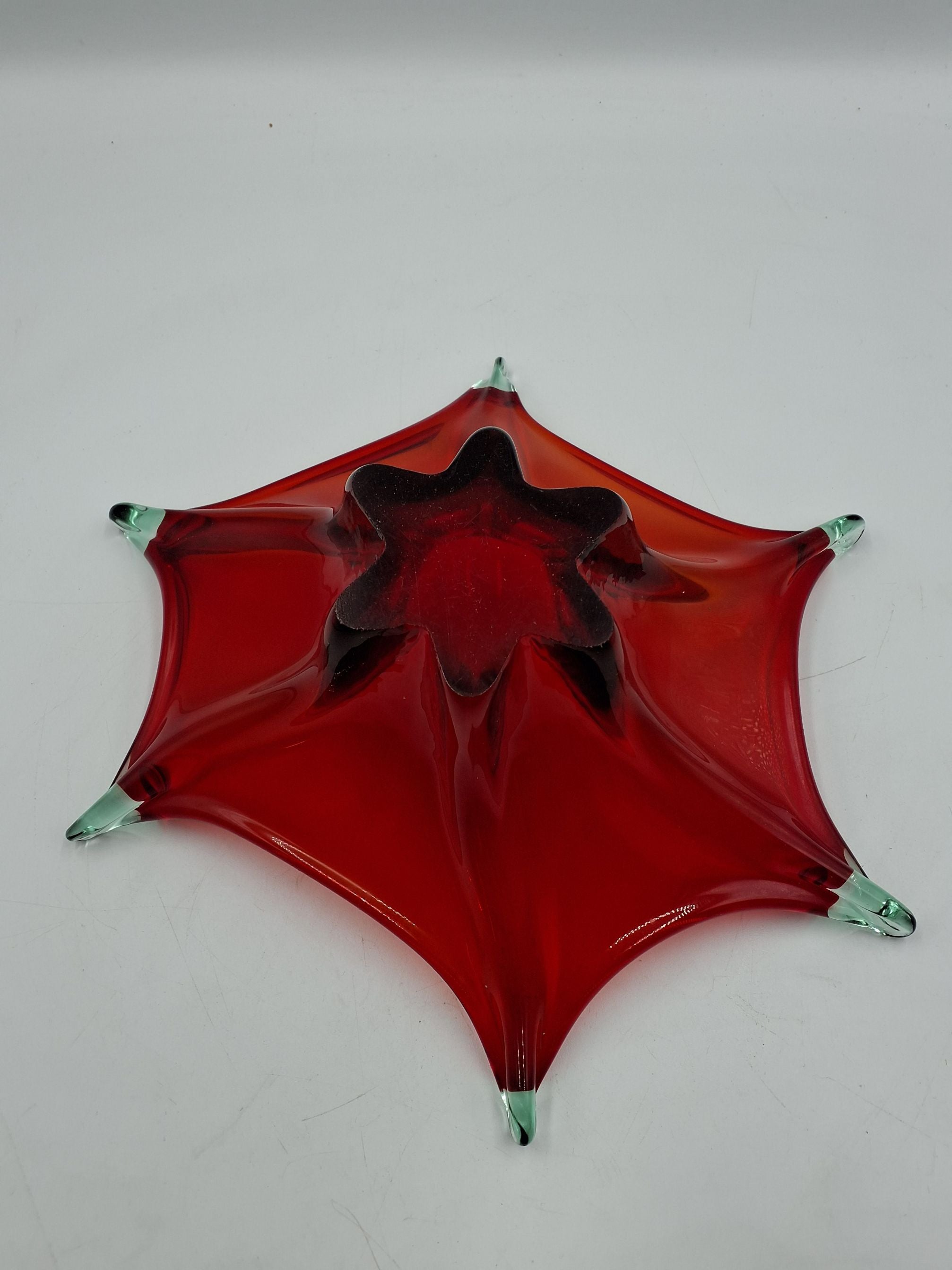 Vintage Murano glasfad